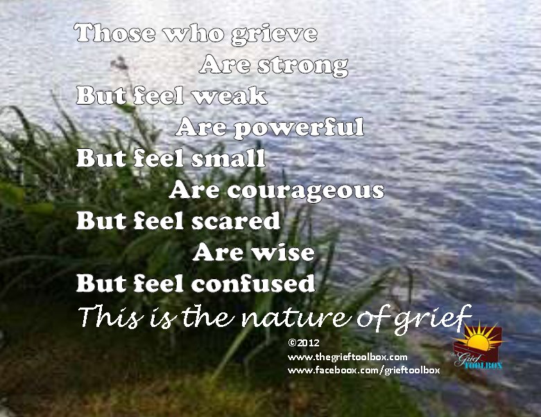 nature of grief | The Grief Toolbox