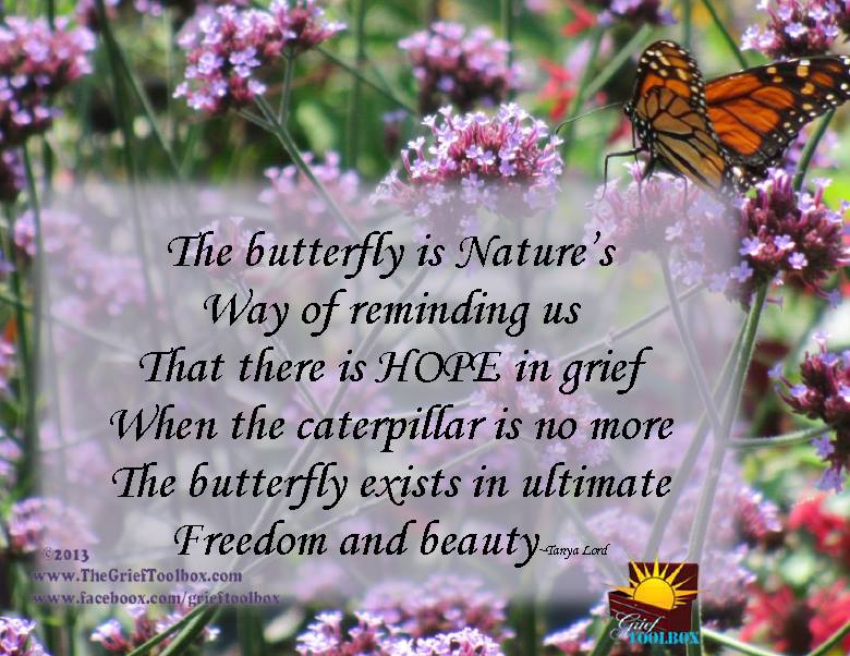 The Butterfly A Poem | The Grief Toolbox