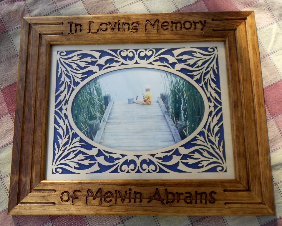 Personalized In Loving Memory Engraved Photo Frame The Grief Toolbox
