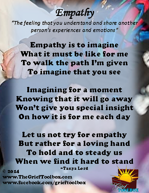 Empathy - A Poem | The Grief Toolbox