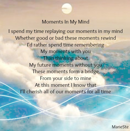 Moments In My Mind | The Grief Toolbox