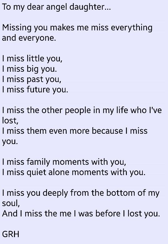 Missing You | The Grief Toolbox